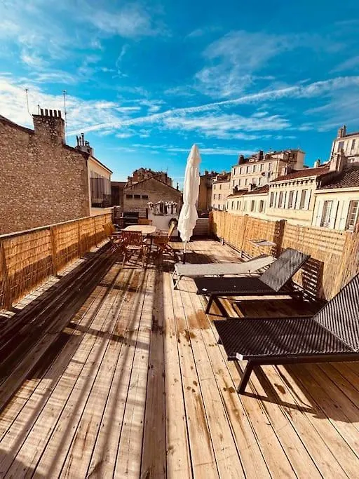公寓 Sublime Rooftop Cinq-Avenues Longchamp 马赛 法国